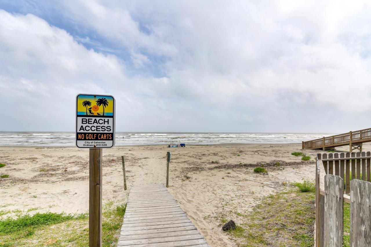 Galveston Townhome With Balconies Walk To Beach! Exterior foto